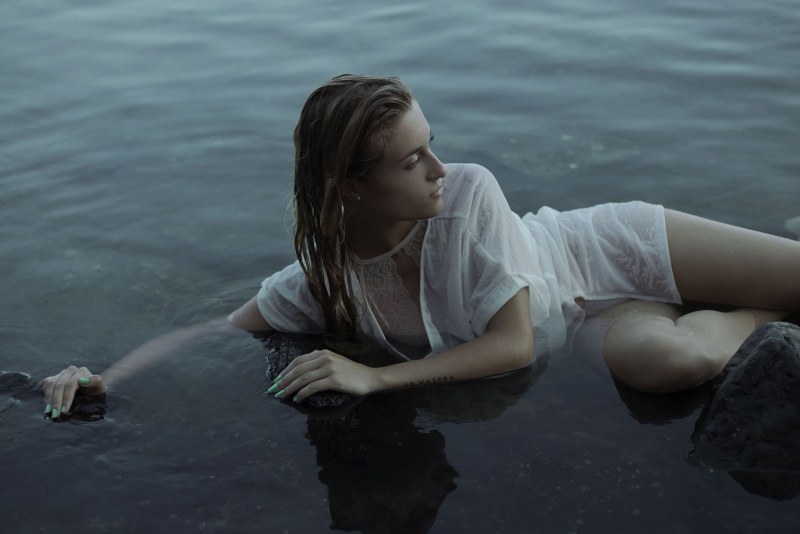 Toroshka in a wet shirt