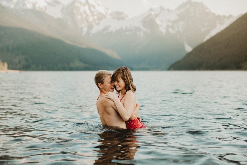 Erotic adventure in nature