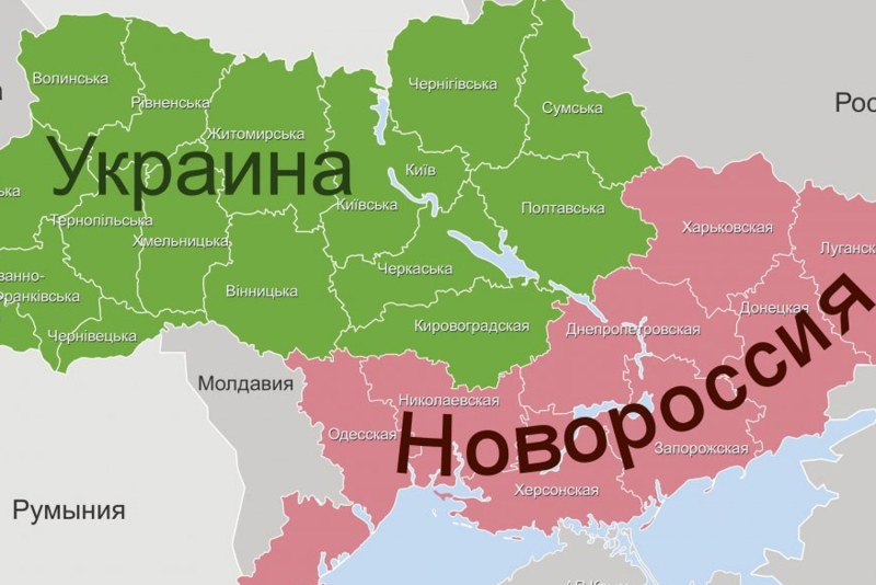 Map of Russia of Ukraine and Belarusian