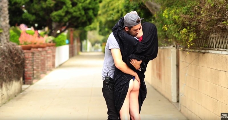 Prank Kiss with a Muslim