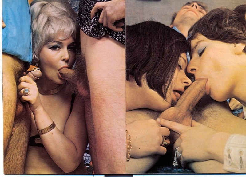 Pornographic retro magazines