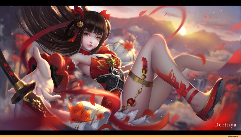 Chinese anime art