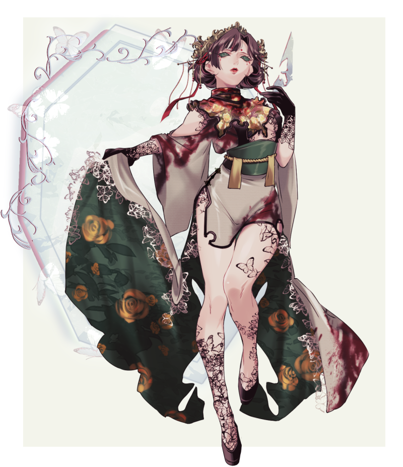 Queen Maria Identity 5 anime art