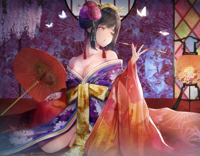 Geisha anime Kitsune