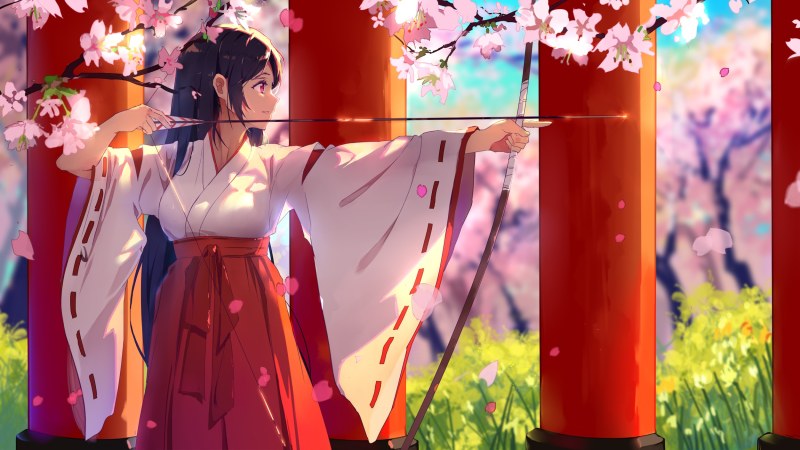 Kimono Miko Anime