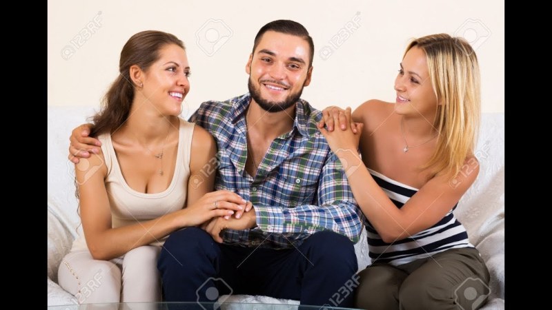 Man and woman in bed