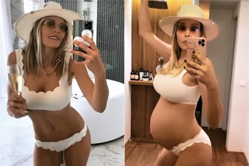 Maria Gorban is pregnant