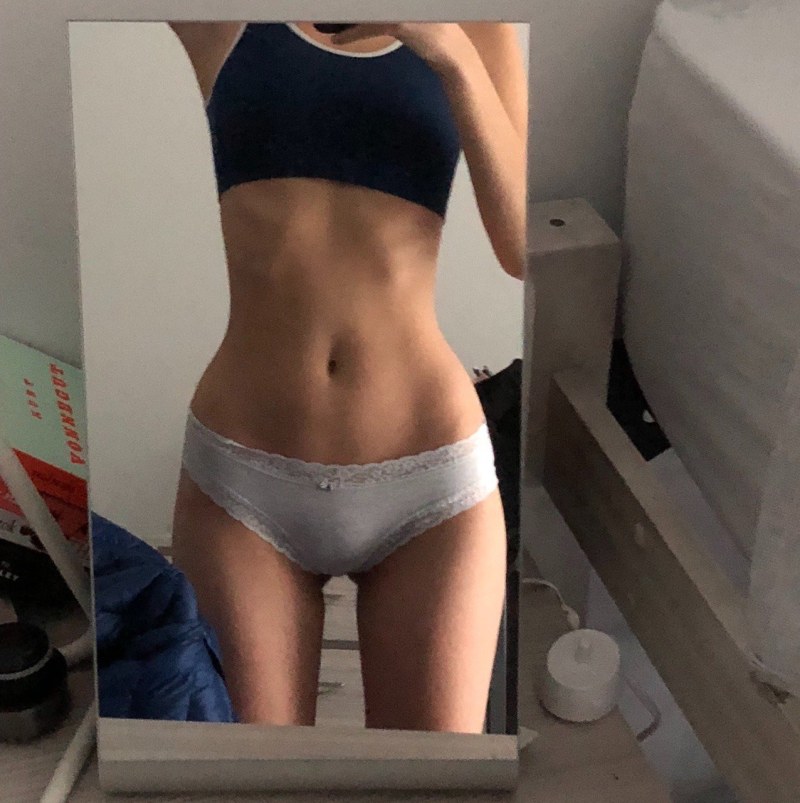 Skinny girls in body