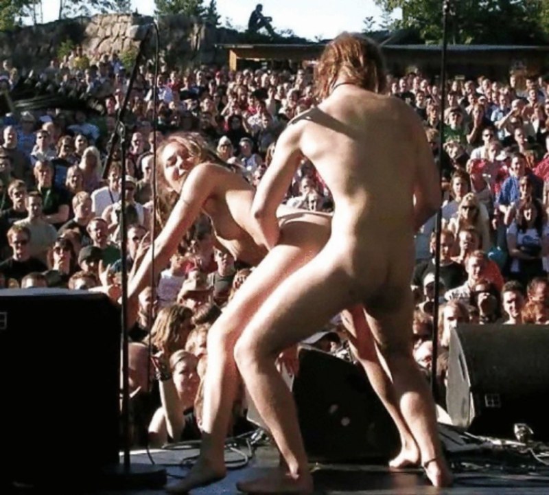 Lesbian show on stage