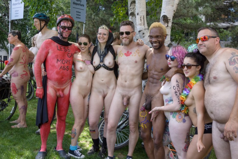 Young naked guys in the forest