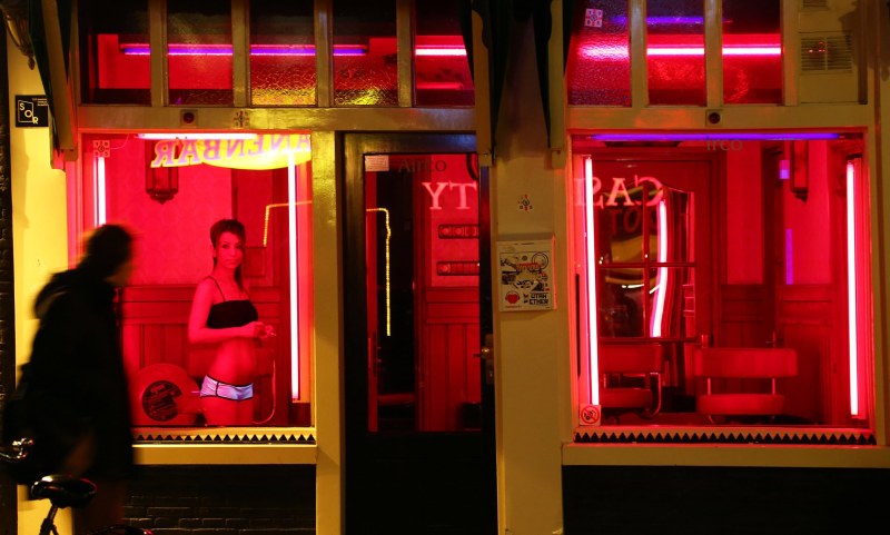 Amsterdam Red Light District Girls