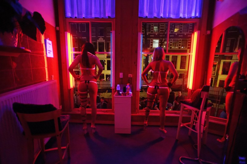 Red Lights Quarter in Moscow