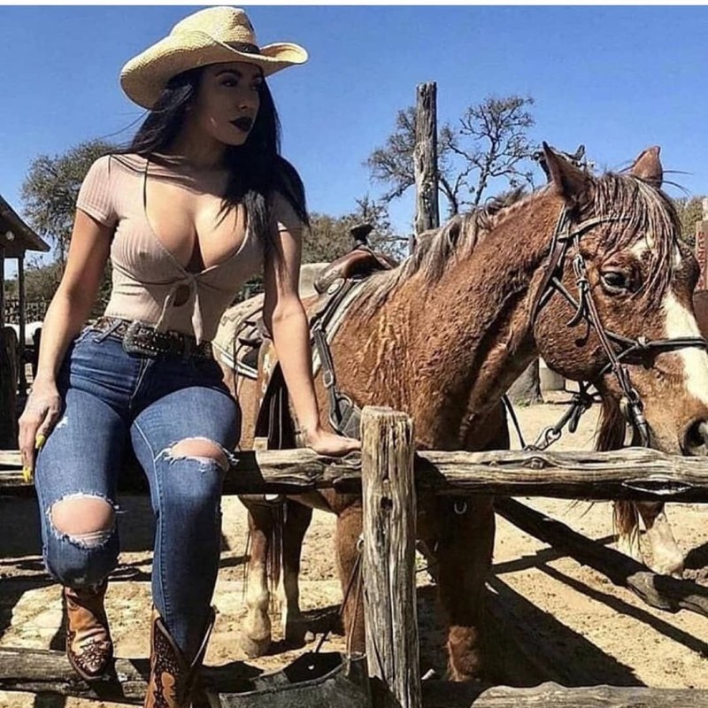American farmers Sexy dressed
