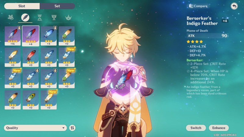 Artifaktygensh Impact