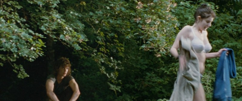 Rachel Herd Wood in a swimsuit