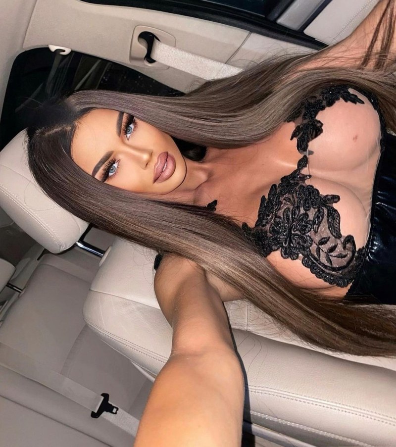 Tanya Khusainova in a swimsuit