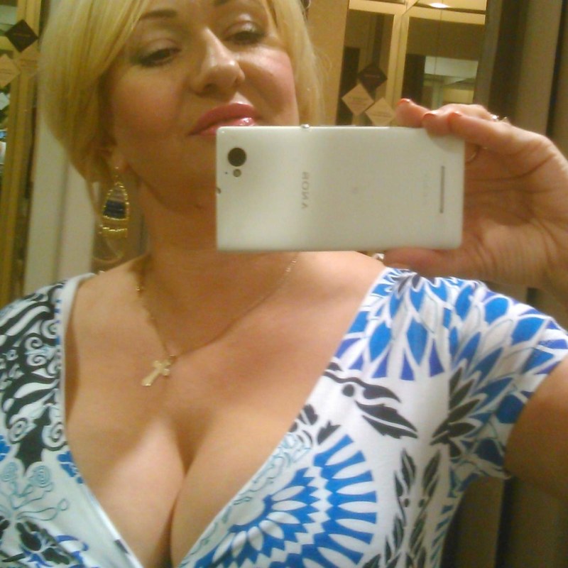 Selfies of adult women at home