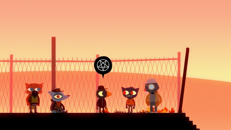 Night in the Woods gameplay