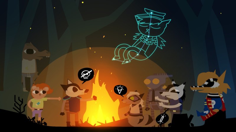 Ghost Night in the Woods