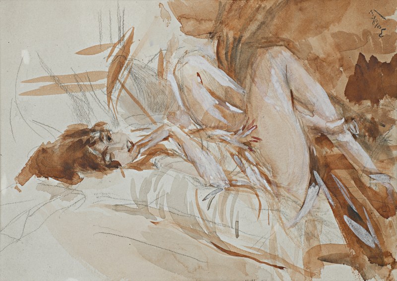 Artist giovanni boldini watercolor