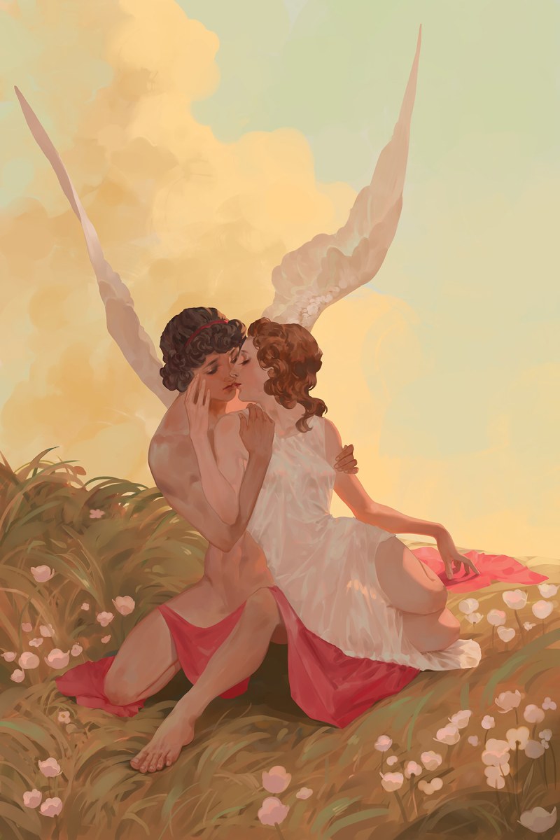 Amur and Psyche Art