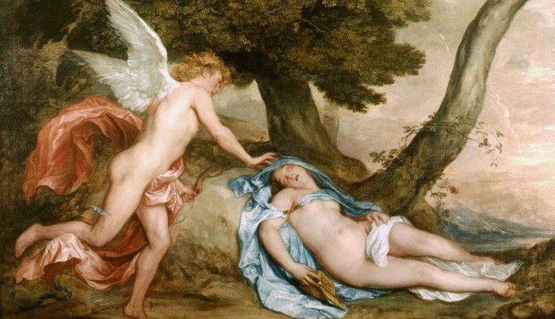 Antonis Van Dyck "Amur and Psyche", 1638,