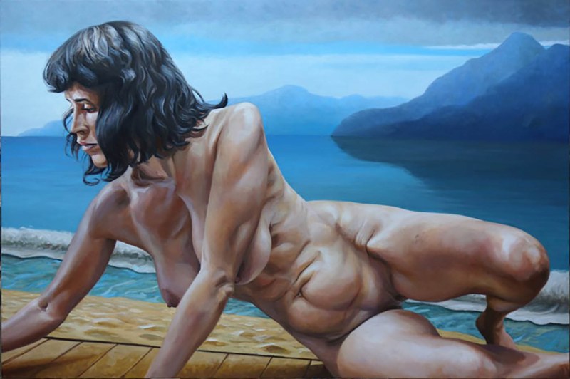 Paints Nude Georg Wirnharter (Georg C. Wirnharter) Art