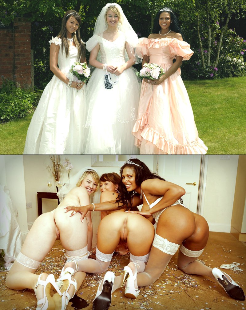 Group photos Naked brides