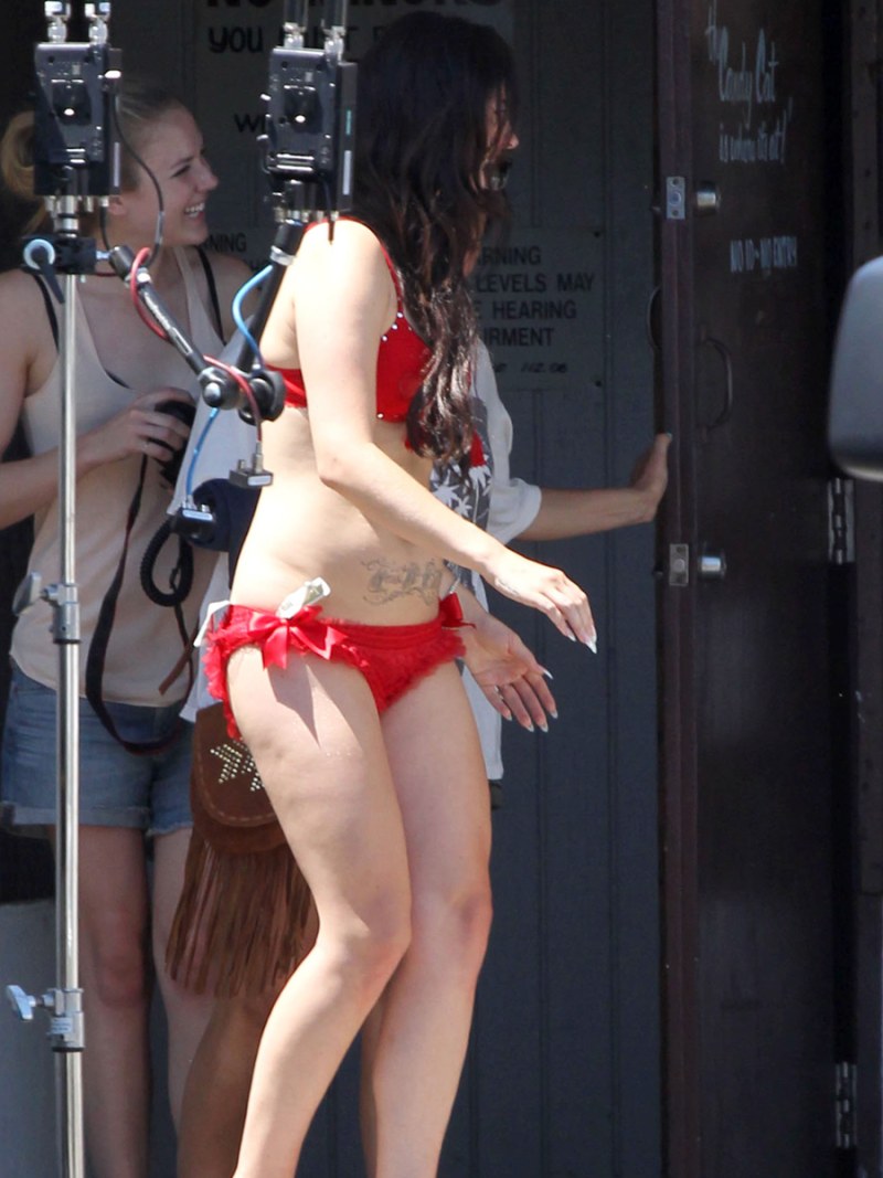 Lana del Rey in a swimsuit