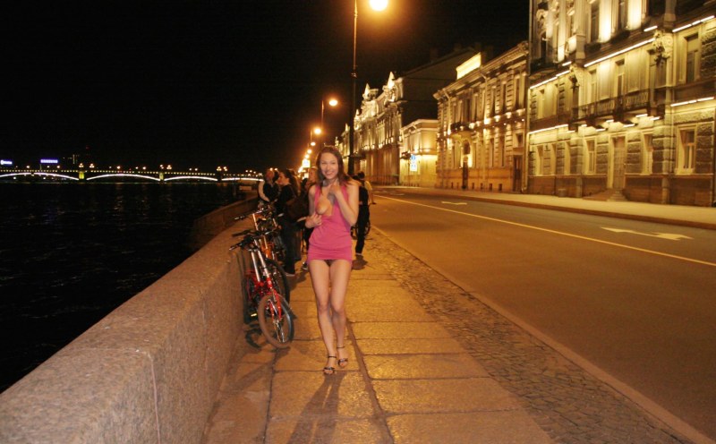 Nude Ekaterina M 2 Night Walks in St