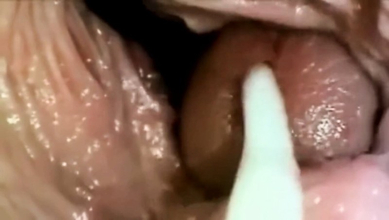 Interracial close -up