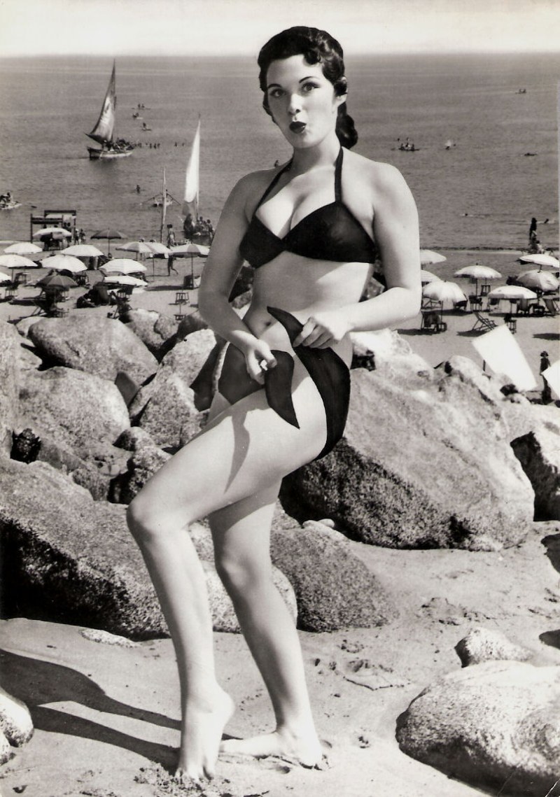 Family on vacation at sea