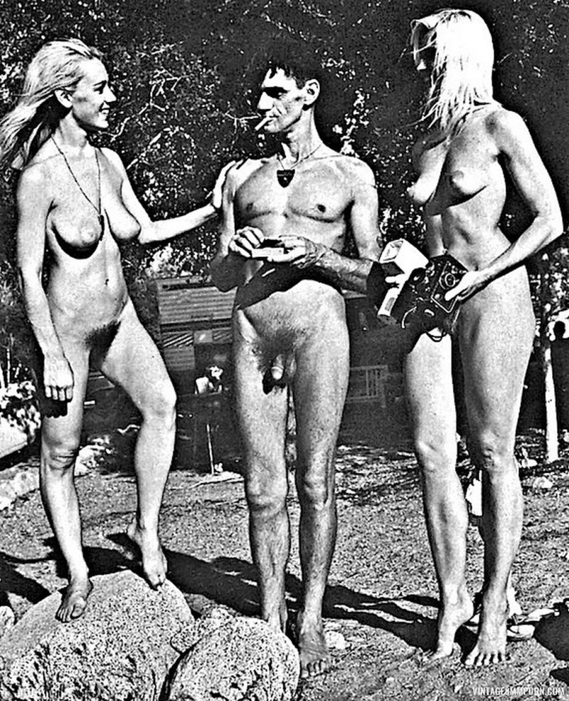 Retro naked beauty contests