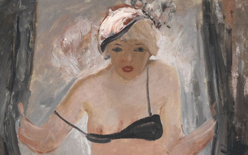 A guy with a girl in a bath