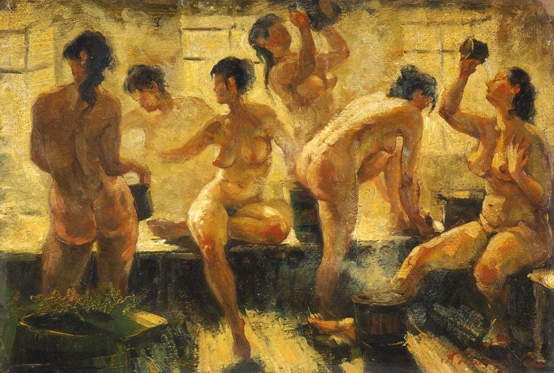 Naked Soviet women
