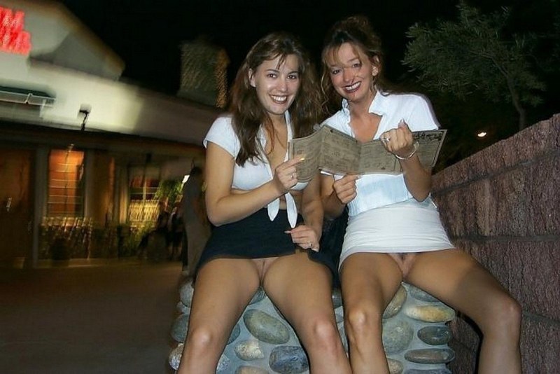 Naked chicks at a party