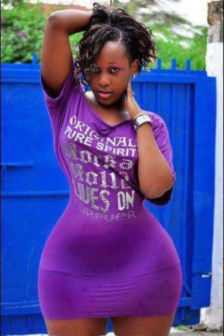 African girls bikini open