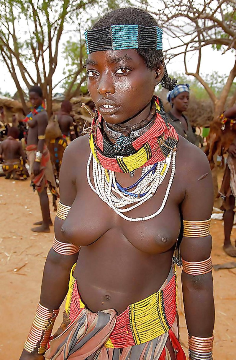 Naked African women
