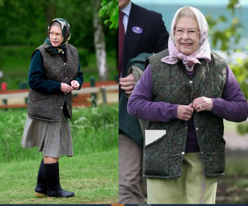 Queen in Buckingham Palace