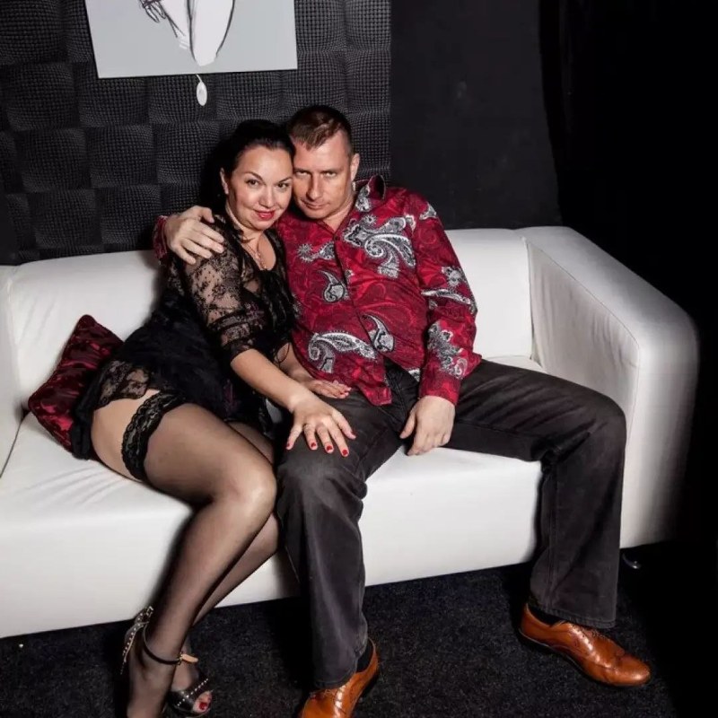 Imperious man and woman