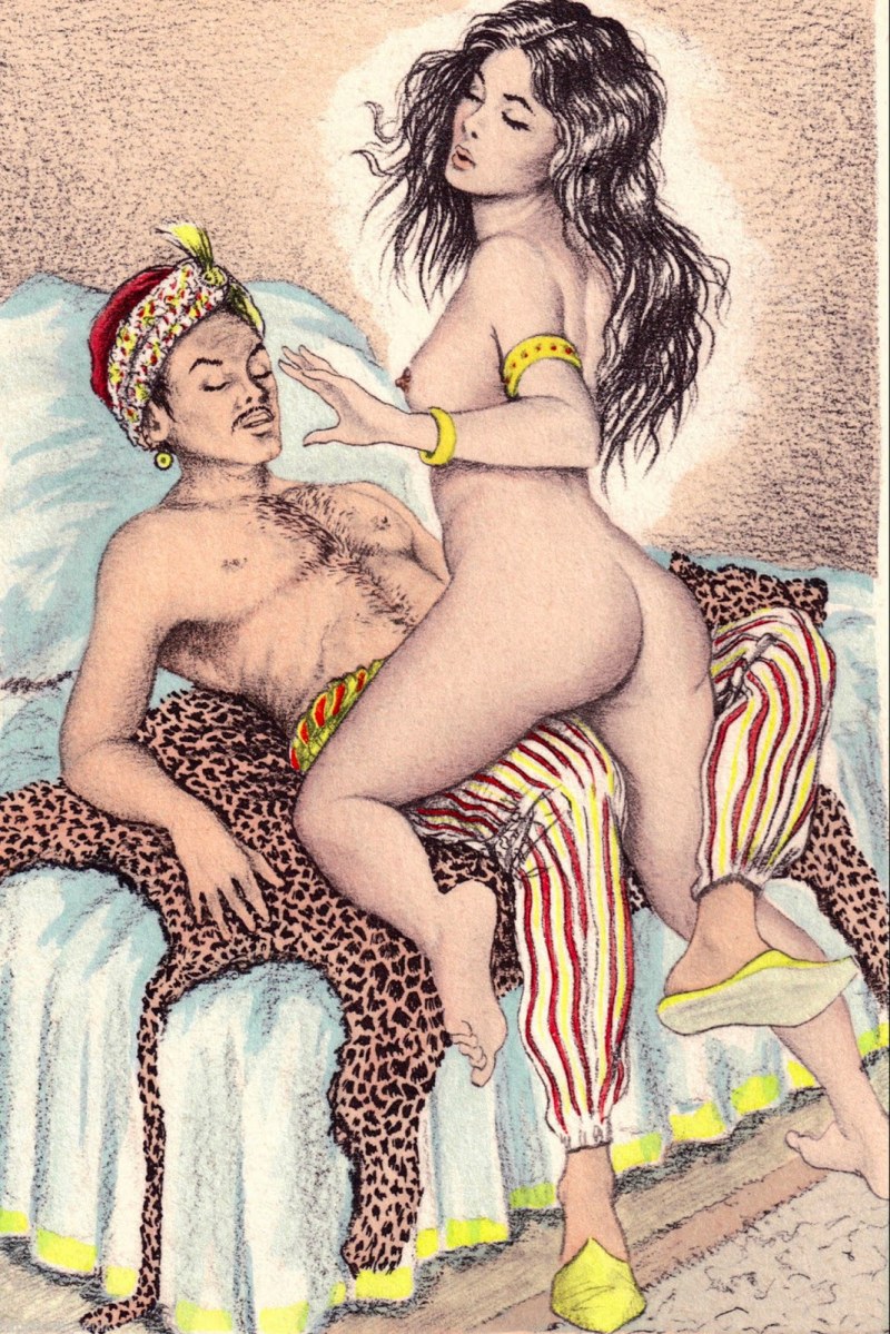 Koitus in the art of Paul Avril