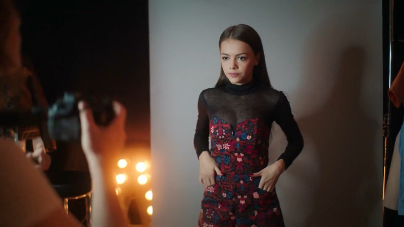 Christina Korbut in a swimsuit