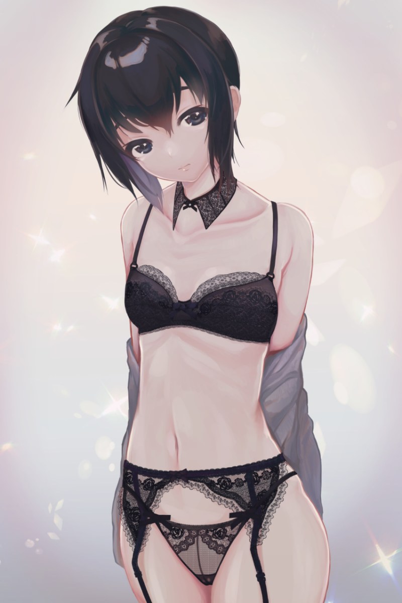 White panties under tights