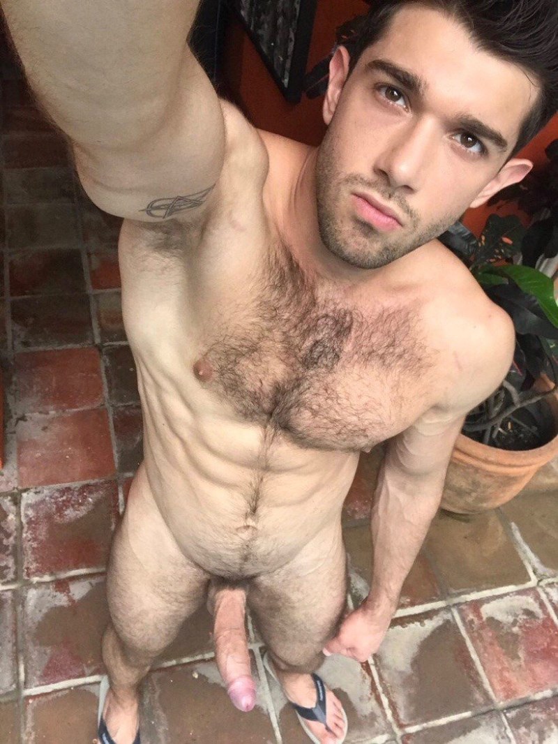 Huge hairy penis