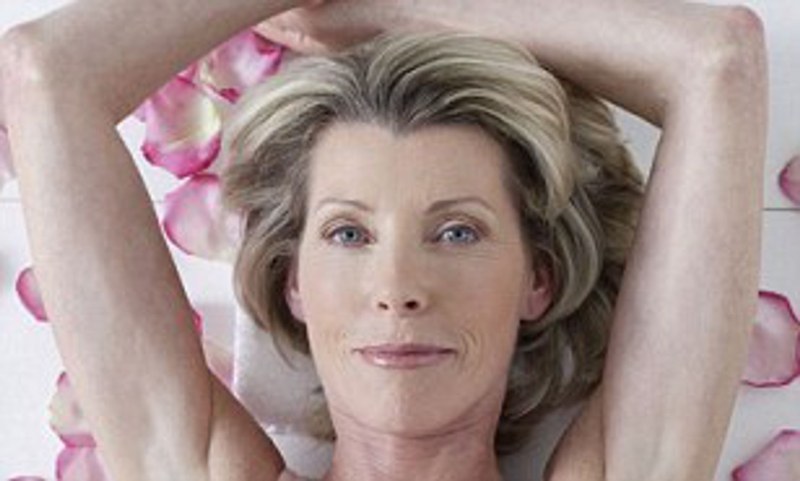 Female body without clothes