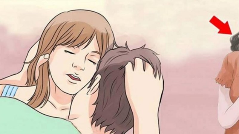 Man Lying on Grass Talking Phone Top View