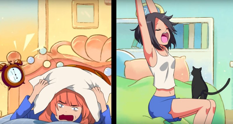 In shorts and tights Candid