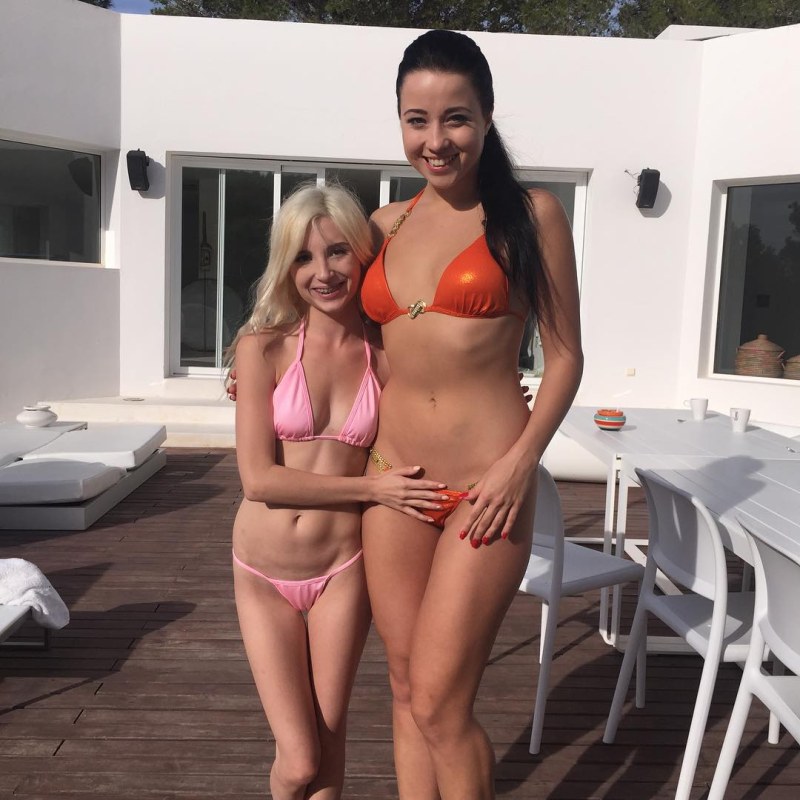 High-growing porn model