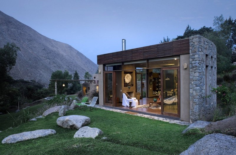 Ecodom in the mountains