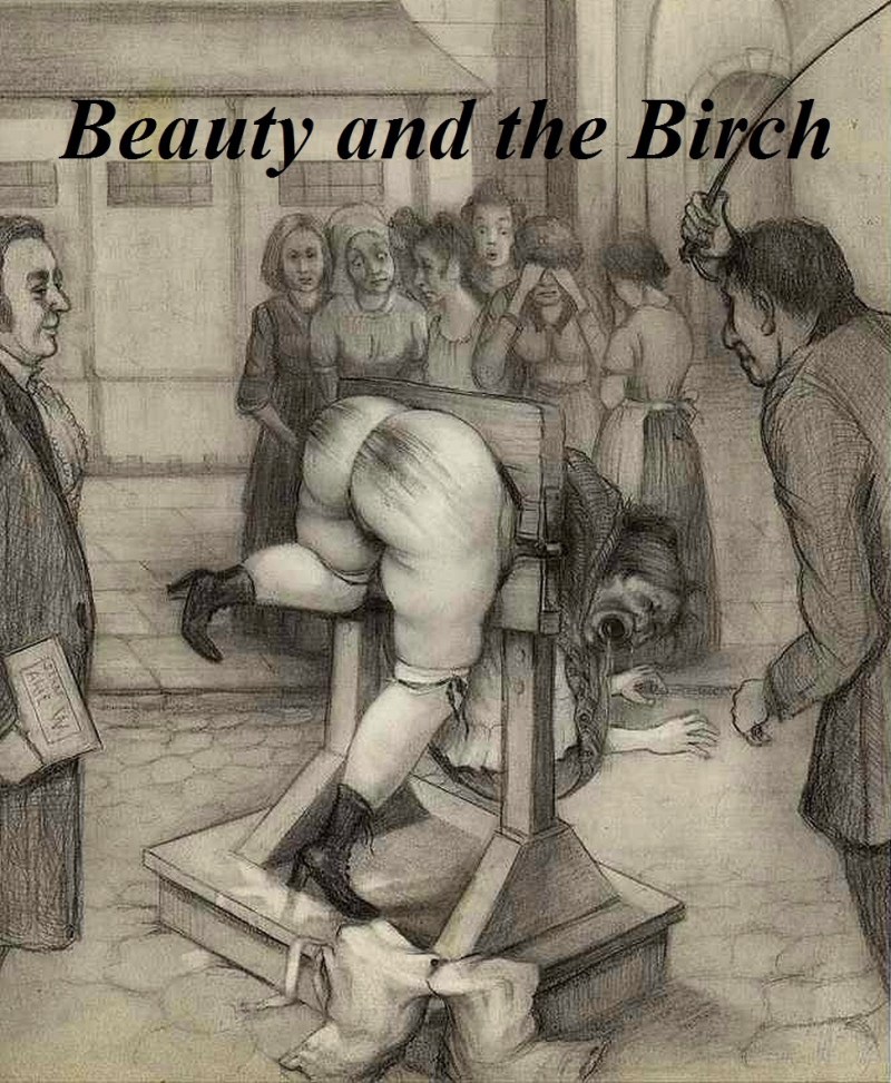 Cruel spanking of the girl BDSM